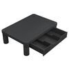 vidaXL Soporte para monitor negro 43x30,5x13 cm