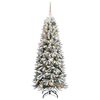 vidaXL &Aacute;rbol de Navidad artificial 150 cm PVC y Pl&aacute;stico y Acero y PE