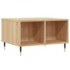 vidaXL Mesa de centro madera contrachapada roble Sonoma 60x50x36,5 cm