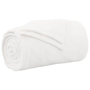 vidaXL Manta Blanco 150 x 200 cm 0.78 kg Lana