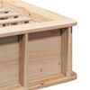 vidaXL Estructura de cama Marr&oacute;n 90 x 190 cm Madera de pino macizo