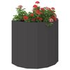 vidaXL Jardinera Negro 60 x 30 x 50 cm Acero