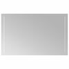 vidaXL Espejo de ba&ntilde;o LED Transparente 80 x 50 cm vidrio templado
