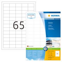HERMA Etiquetas permanentes PREMIUM 100 hojas A4 38,1x21,2 mm