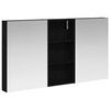 vidaXL Juego de Muebles de Ba&ntilde;o 3 uds. 110 x 10,5 x 60,5 cm