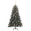 vidaXL &Aacute;rbol de Navidad artificial Verde 150 cm PVC, Pl&aacute;stico y Acero
