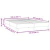 vidaXL Cama box spring sin colch&oacute;n terciopelo verde oscuro 140x210 cm