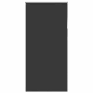 vidaXL Estor Enrollable Opaco negro 105x230 cm Tela Ancho 100,7 cm