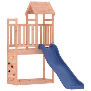 vidaXL Parque infantil de exterior madera maciza Douglas