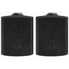 vidaXL Altavoces est&eacute;reo de pared 2 uds negro interior exterior 80 W