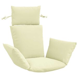 vidaXL Coj&iacute;n Adirondack PUTTEN 100% Poli&eacute;ster Crema 60 x 145 x 10 cm