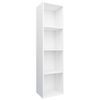 vidaXL Estanter&iacute;a de libros/mueble TV madera contrachapada 36x30x143cm