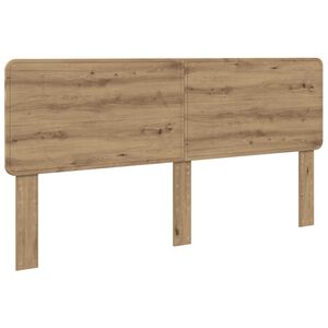 vidaXL Cabecero Roble artisan Madera de ingenier&iacute;a