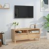 vidaXL Mueble de TV madera contrachapada roble Sonoma 100x34,5x44,5 cm
