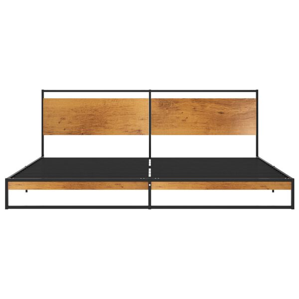 vidaXL Estructura de cama sin colchón metal 200x200 cm