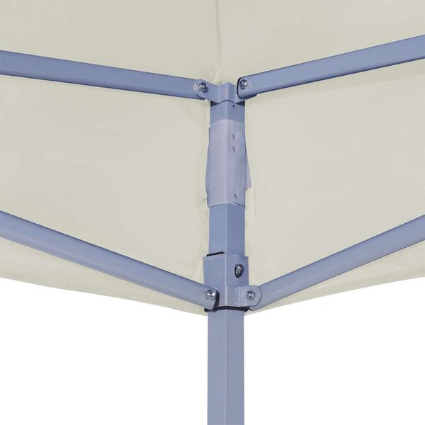 vidaXL Techo de carpa para celebraciones crema 2x2 m 270 g/m²