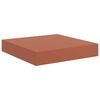 vidaXL Estante de pared Montada en la pared Rojo 23 x 23,5 x 3,8 cm