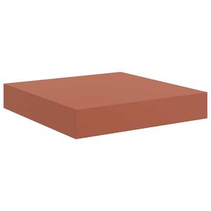vidaXL Estante de pared Montada en la pared Rojo 23 x 23,5 x 3,8 cm