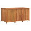 vidaXL Caja de almacenaje de jard&iacute;n madera maciza acacia 150x80x75 cm