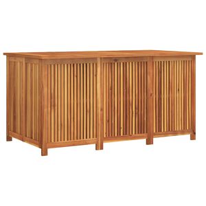vidaXL Caja de almacenaje de jard&iacute;n madera maciza acacia 150x80x75 cm