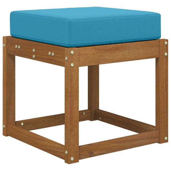 vidaXL Coj&iacute;n de asiento de exterior Azul Royal 40 x 40 x 8 cm