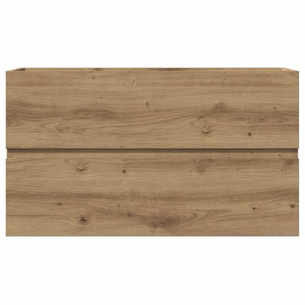 vidaXL Armario pared ba&ntilde;o madera ingenier&iacute;a artisian 80x38,5x45 cm