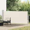 vidaXL Toldo lateral retr&aacute;ctil 140x300 cm crema