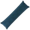 vidaXL Coj&iacute;n con almohada HOUTEN Azul 40 x 145 cm Terciopelo