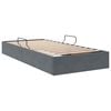 vidaXL Estructura de Cama Ottoman Gris oscuro 90 x 200 cm Terciopelo