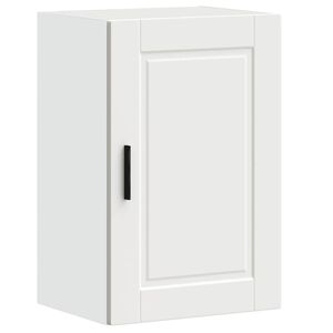 vidaXL Armario de pared para cocina Porto madera de ingenier&iacute;a blanca