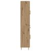 vidaXL Alacena Roble artesanal 69,5 x 34 x 180 cm Madera contrachapada