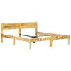 vidaXL Estructura de cama de madera maciza reciclada 160x200 cm