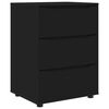 vidaXL Armario de almacenamiento Negro 60 x 48 x 81 cm