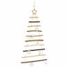 vidaXL &Aacute;rbol de Navidad Natural 90 cm madera maciza de fresno