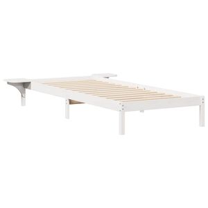 vidaXL Estructura de Cama con Mesitas 100 x 220 cm