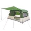 vidaXL Tienda Familiar con techo Verde 320 x 210 x 180 cm Poli&eacute;ster