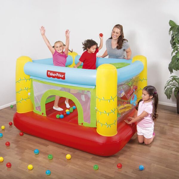 Bestway Castillo inflable de juegos con pelotas Fisher Price