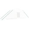 vidaXL Invernadero con estructura de acero blanco 12 m&sup2; 6x2x2,85 m