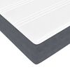 vidaXL Estructura cama otomana colch&oacute;n terciopelo gris oscuro