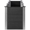 vidaXL Arriate de WPC gris 300x50x54 cm