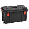 vidaXL Malet&iacute;n port&aacute;til de vuelo PP negro 57x35x32,5 cm
