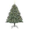 vidaXL &Aacute;rbol de Navidad artificial Verde 180 cm PVC, Pl&aacute;stico y Acero