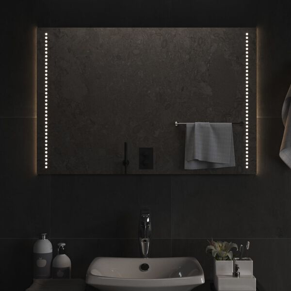 vidaXL Espejo de ba&ntilde;o con LED 60x90 cm