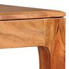 vidaXL Mesa de comedor de madera maciza 118x60x76 cm