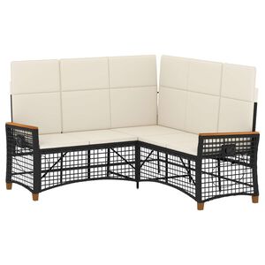 vidaXL Conjunto de sof&aacute; reclinable de jard&iacute;n 5-N&uacute;mero de plazas