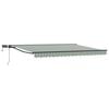 vidaXL Armaz&oacute;n de toldo manual con LEDs 4 x 3,5 m