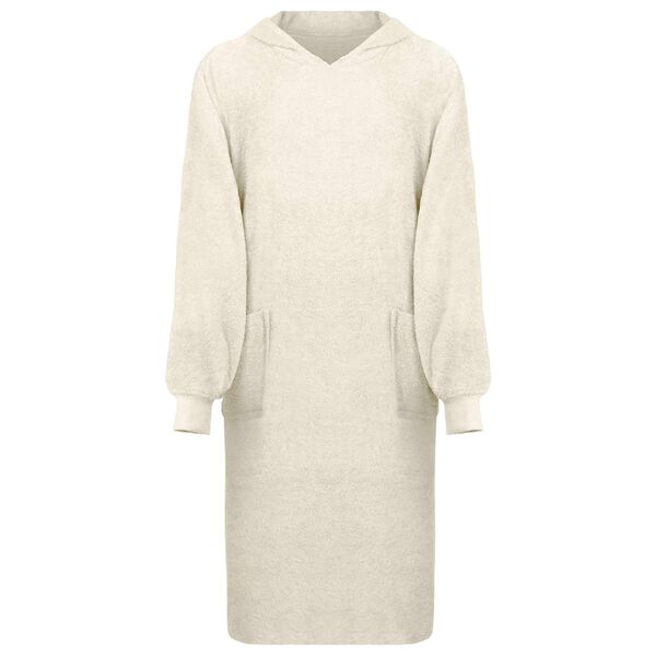 vidaXL Sudadera manta KINN Crema XL Algod&oacute;n