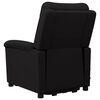 vidaXL Sill&oacute;n de masaje elevable terciopelo negro