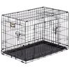 Ferplast Jaula para perros Dog-Inn 75 gris 77,4x48,5x54,6 cm