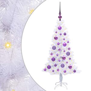 vidaXL &Aacute;rbol de Navidad artificial con 150 LED 120 cm PVC y Acero